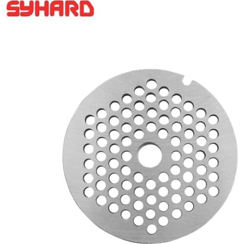 Type 32 Meat Grinder Plate Net Knife Mincing Machine Parts stainless Steel Meat Pore Plate