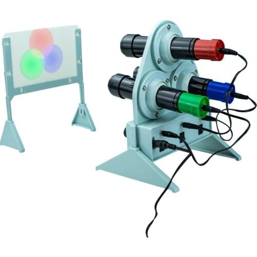 RGB three primary color synthesizer Optical experiment Sanyuan color combination Teaching demonstration physical optics