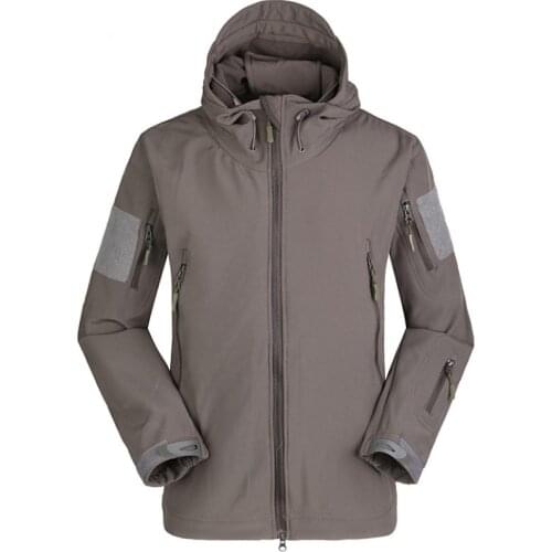 Outdoor Waterproof SoftShell Jacket Hunting windbreaker ski Coat hiking rain camping fishing tactical Clothing Men&Women