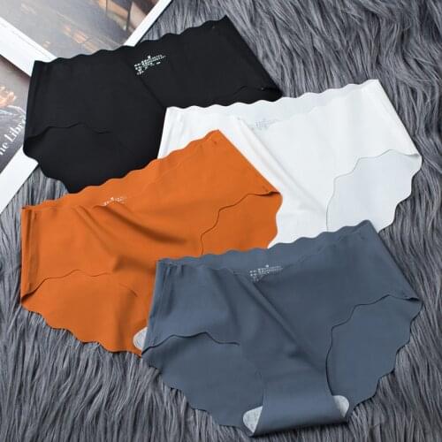 Nwboo Sexy Seamless Panties for Women Underwear Soft Low Rise Breathable Lingerie Drop Shipping Wholesale Ice Silk Underpants