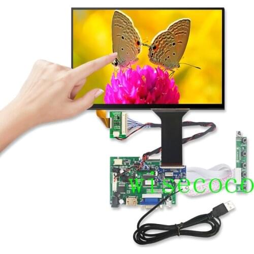 10.1 Inch 1280*800 IPS Touch LCD Kit USB for Win7 8 10 Raspberry Pi Android Linux Industrial equipment 10 fingers Touch