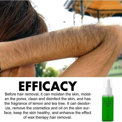 2 Bottle Pre & After Waxing Treatment Spray 30ml Hair Removal Set Cleanser Tool Tool Smooth Cleanser 30ml Set Body Removal A5Y9