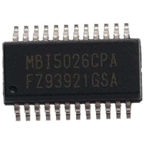 10PCS-50PCS MBI5026CPA SSOP-24 MBI5026 SSOP24 Drive chip brand new original