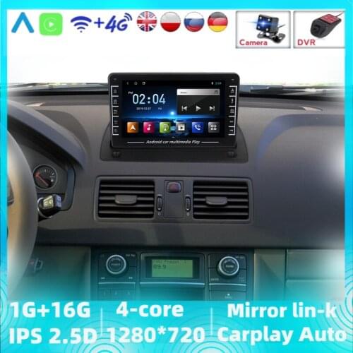 Android System Car Radio Video Player For Volvo XC90 2004-2014 Auto GPS Stereo Navigation DSP WiFIOBD2 1G 16G Carplay 2 Din DVD