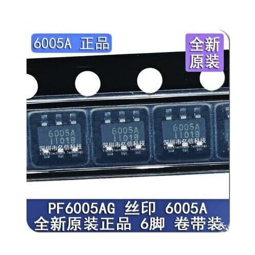 Free shipping 20PCS PF6005AG PF6005A 6005AG SOT23-6