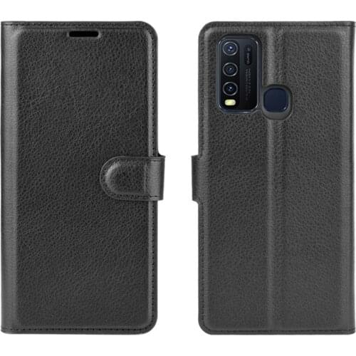 For VIVO Y50 Case Flip Case For VIVO Y50 Y30 High Quality Leather Stand Cover With Card Holder For VIVO Y50 Y30