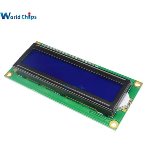Blue Backlight Display IIC I2C TWI SPI Serial Interface 1602 16 X 2 16x2 Character Digital LCD Module Board 5V For Arduino