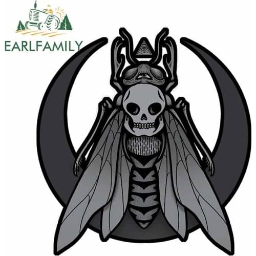 EARLFAMILY 13cm x 12.1cm for Occult Renovation Car Sticker Surfboard Motocycle Helmet Decoration Scratch Proof Waterproof Decal