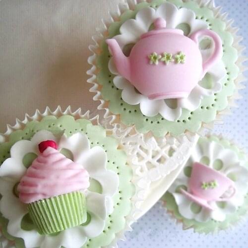 DIY Cupcake Silicone Mold Fondant Cake Decoration Baking Tools Cake Decoration Baking Tools for Cakes