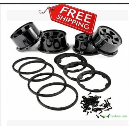 Plastic Front + Rear Wheel Hub Set For 1:5 Scale HPI Baja 5B Parts Rovan KM Spare Part