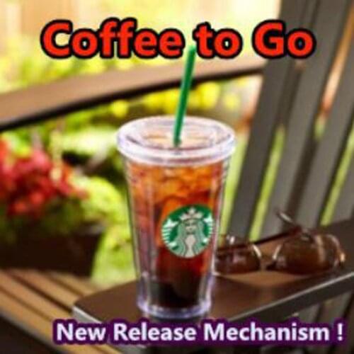 Coffee to Go Magic Tricks Close Up Stage Magia Appearing Vanishing Magie Mentalism Illusion Gimmick Props Accessories