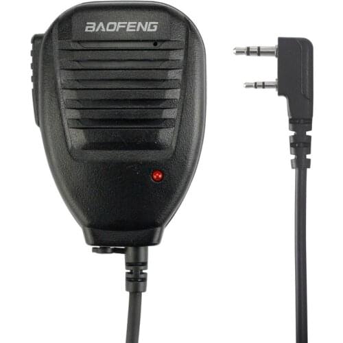 BAOFENG Speaker Mic Microphone for Pofung UV-5R UV-5RE UV-82 KD-C1 AP-100 KG-UVD1P BF-888S UV-B5 B6 Two Way Radio Walkie Talkie