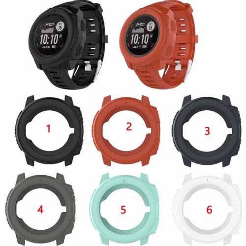 Soft Silicone Cover Case Screen Protector for Garmin instinct