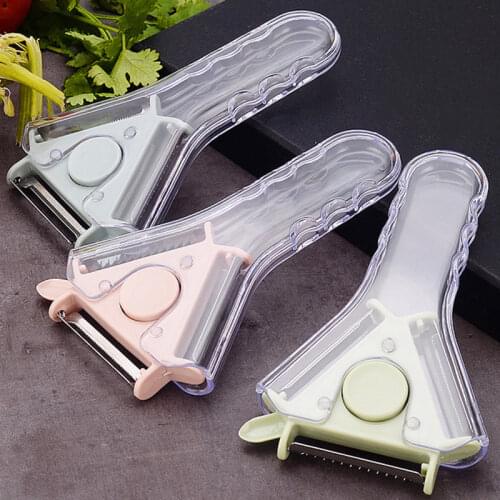 Peeler The New Three-in-one Stainless Steel Peeler Kitchen Tools Metal Fruit Peeler Carrot Grater Shredder Potato Peeler Kitchen