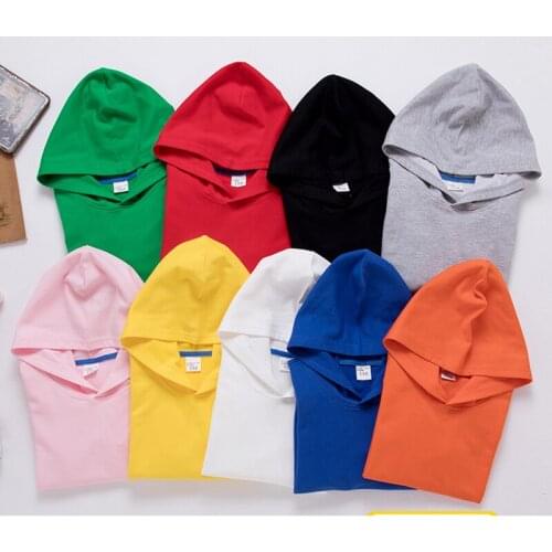 2021 Spring Autumn New Arrival Fashion Unisex Hoodies Fit Solid Color Long Sleeves Hooded Cotton Clothes Teen Girls Clothing