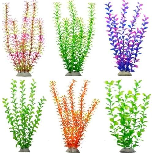 Fish Tank Plastic Simulation Aquatic Plants Landscaping Aquarium Decoration Plant Software Fake Aquatic Plants Ornaments
