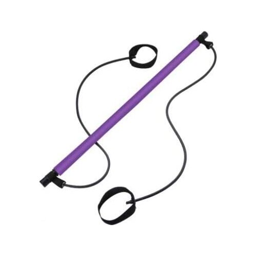 Portable Pilates Stick Yoga Resistance Bands Yoga Elastic Pull Rods Pilates Bar Kit for Fitness Exercise Yoga Training Stretch