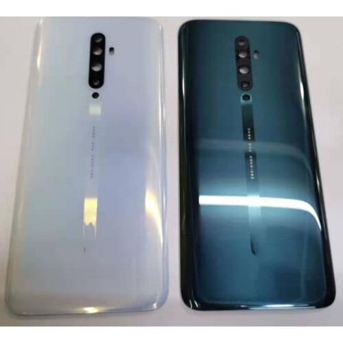 New copy Glass For Oppo reno 2F Back Housing Back Cover With camera len Battery Case with logo Replacement