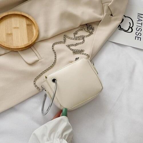 Crossbody Bags for Women Designer Luxury Handbag Shoulder Bags Mini Women Bag Chain Zipper Purse All-match Fashion PU Leather