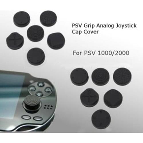 6 In 1 Thumbstick Grip Cap Joystick Analog Cover For PSV1000/2000 PSVita