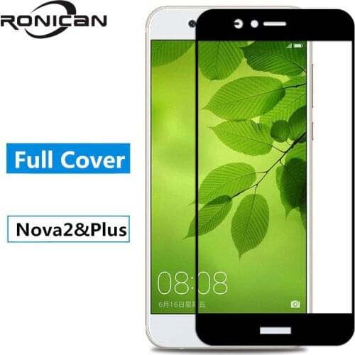For Huawei nova 2 glass tempered Huawei nova 2 screen protector film full cover Huawei nova2 nova 2 plus protective glass