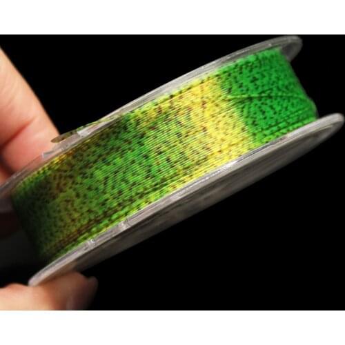 100m 3D Fly Fishing Line Invisible Spoted Line Fluorocarbon Super Strong Speckle Line Nylon Fishing Line Smooth Carp Fishing