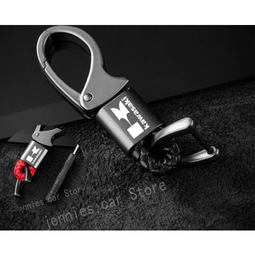 Motorcycle Accessories Keyring Metal Key Ring Keychain For Z125 Z250 Z300 Z400 Z650 Z750 Z800 Z900 Z900RS Z1000 Z100