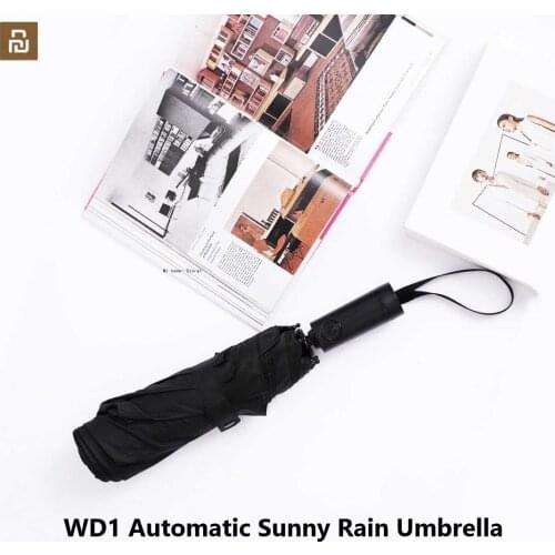 Mijia Sunny Automatic Umbrella Fold Sunscreen Rain Windproof UV Beach Sunshade Oversized Portable Men Woman Umbrella