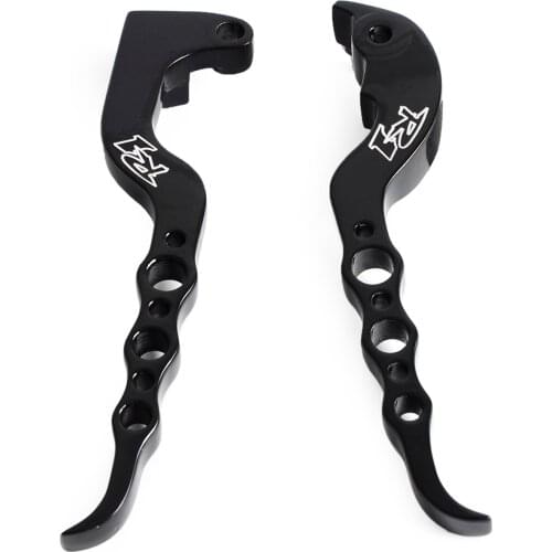 Black Motorcycle Handlebar Brake Clutch Levers Set For Yamaha YZF R1 For Kawasaki ZX-10R For Honda CBR 1000 RR