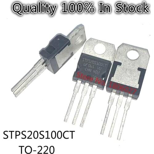 10pcs/lot STPS20S100CT Schottky diode TO-220