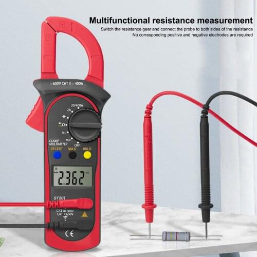 Digital Multimeter Clamp Meter High Precision Auto Range AC/DC Voltage AC Ammeter Multimeter Professional Electrician Tools