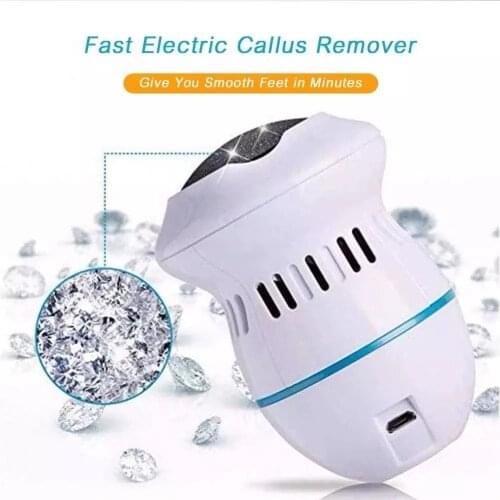 Electric Foot File Grinder Dead Skin Callus Remover for Foot Pedicure Tools Feet Care Foot Grinding Machine With 2 Grinding Head