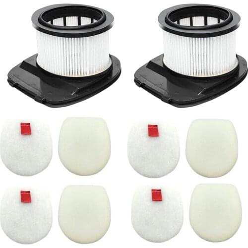 HEPA Filter,Foam & Flet Filter Kit for Shark Cordless Upright Vacuum IZ162H,IZ362H,IZ440H,IZ462H,Part XHF161H,617FJ140