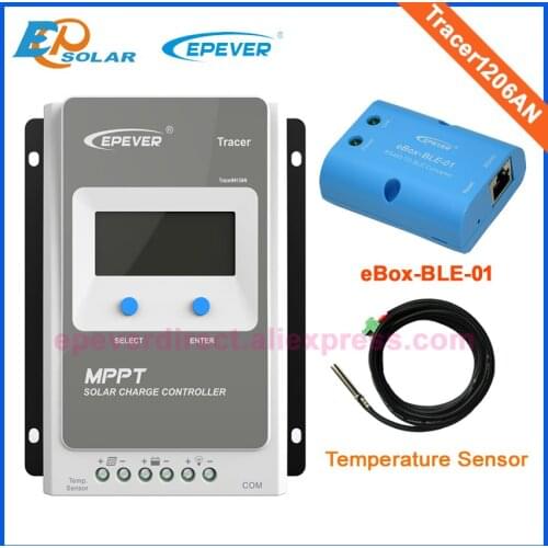 Controller 10A for solar panels 12V 130W/24V 260W work EPEVER MPPT Solar tracking regulator Tracer1206AN 10amps