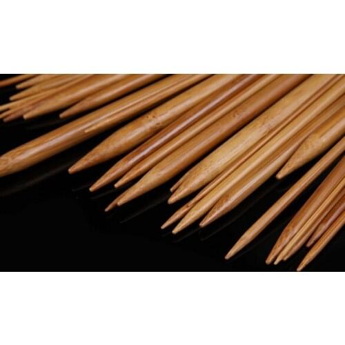 DIY 60cm Long Circular Knitting Needles 2.0mm,2.5 2.75 3 3.25 3.5 -10.0mm Smooth Finish Bamboo Knitting Needles Crochet Hooks