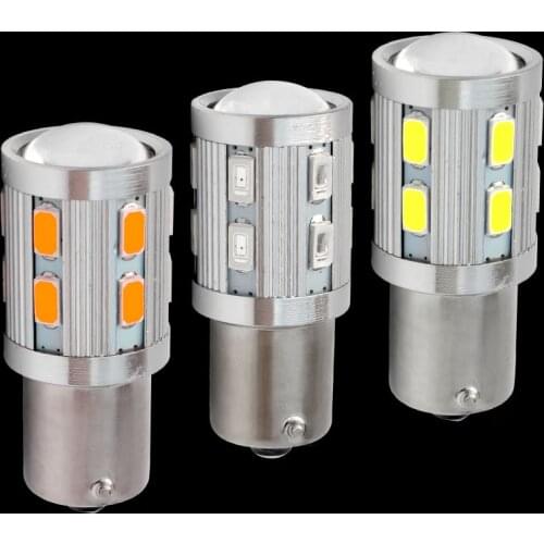 P21W 1156 BA15S 7506 R5W R10W 5630 5730 LED Car Brake Lamp Reverse Bulb Auto Turn Signal Parking DRL Daytime Running Lights 12V