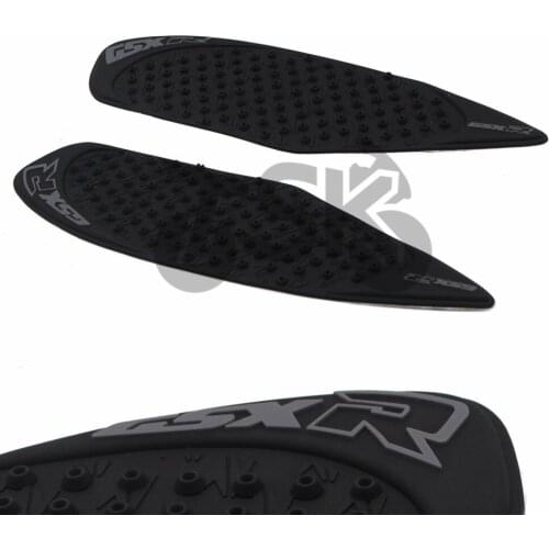 For SUZUKI GSX R600 R750 GSXR600/750 K8 K9 2008 2009 2010 Motorcycle Tank Pad Side Gas Knee Grip Stickers Black