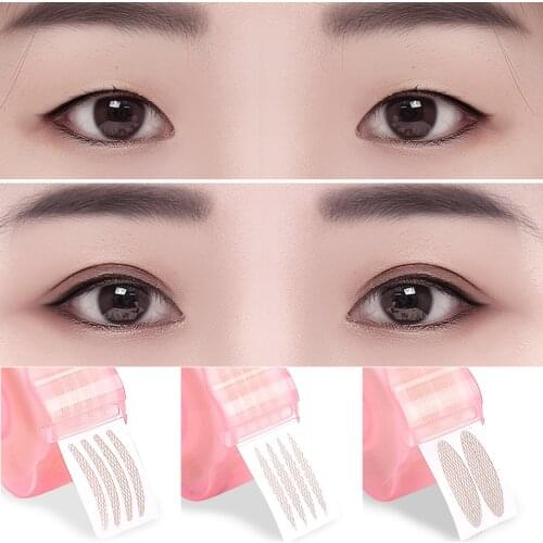 Double Eyelid Fiber/Strip Invisible Eyelid Patch Lift Anti Wrinkle Eye Magic Strips Plum Blossom Shape Reel DW