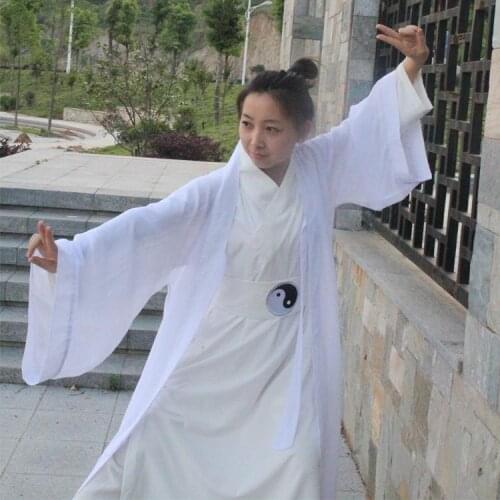 Unisex Wudang Clothes Taoist Tai Chi Tao Pao Three Suit Clothing Free Shipping