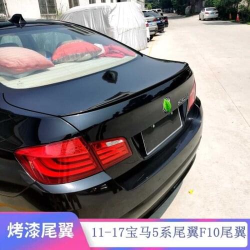 Suitable For 11-17 Bmw 5 Series F10 Refitted 520 525 528 535li M5 Baking Paint Decorative Pressure Rear Wing