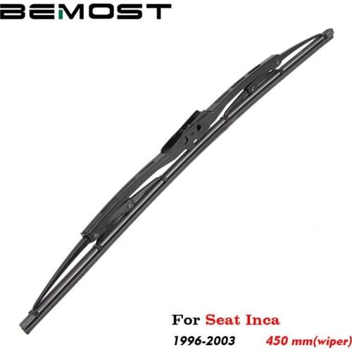 BEMOST Car Rear Windscreen Wiper Arm Blade Natural Rubber For Seat Inca 450MM Hatchback 1996 1997 1998 1999 2000 2001 2002 2003