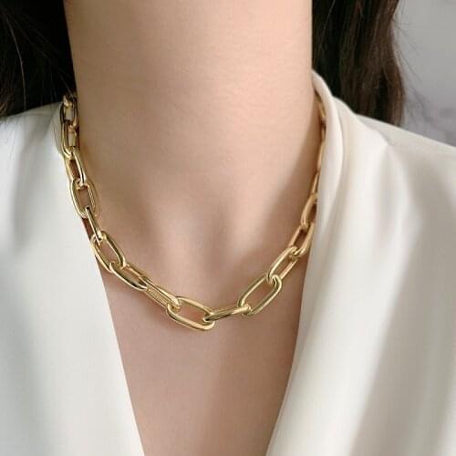 SIPENG JEL Gold Chokers