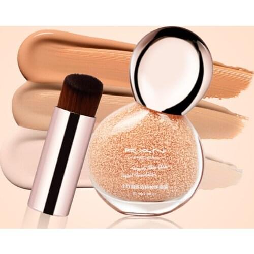 Makeup foundation Matte Long Wea Foundation Oil-control Liquid Face Makeup Coverage Foundation Concealer Light feel Cream