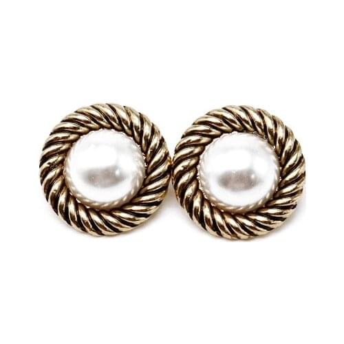 Vintage Earrings Round Modern Bohe Earring