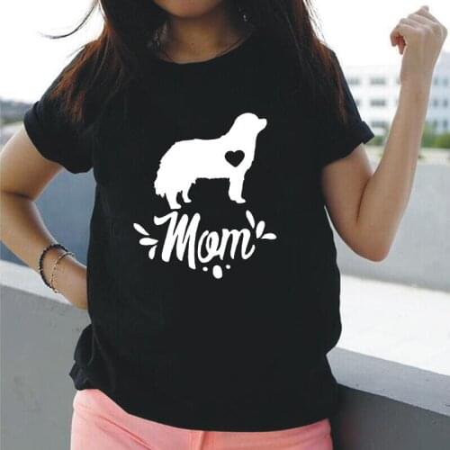 Funny Harajuku Shirt Tee Shirt Femme Bernese Mountain Dog Mom Short Sleeve T Shirt Women Tops Plus Size Casual Camiseta Mujer