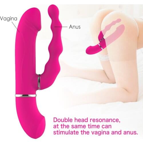 USB Rechargeable Female Masturbation Dildo Vibrator Adult Sex Toy for Woman Sex Products G-Spot Body Massager Rabbit Vibrator