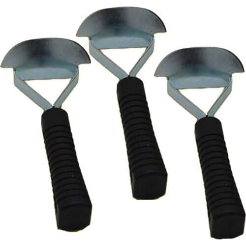 1PC Auto Car Tire Repair Tool Inner Tire Repair Scraping Cleaning Scraper with Copper Head, Anti-slip Rubber Handle, Black