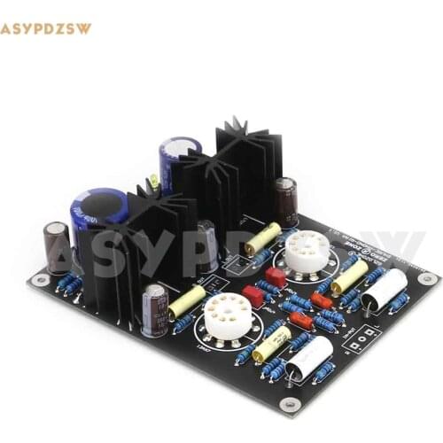 12AX7 Tube RIAA MM Phono turntables preamplifier Base on SHUER M65 circuit DIY Kit/Finished board (No tube)