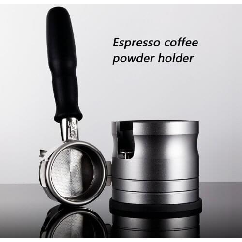 Coffee Accessories 304 Stainless Steel Coffee Tamper Base Kitchen Press Tool Cloth Powder Leveler Tool Powder Hammer