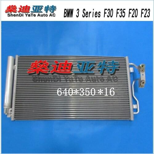 ShenDi YaTe Auto AC Car Air Conditioning Condenser for BMW 3 Series F20 F21 F23 F34 F33 F83 F36 i3 oem#64504270545 6450921821